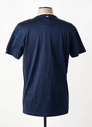 Tricou broderie mâneci scurte albastru CAMBRIDGE bărbat