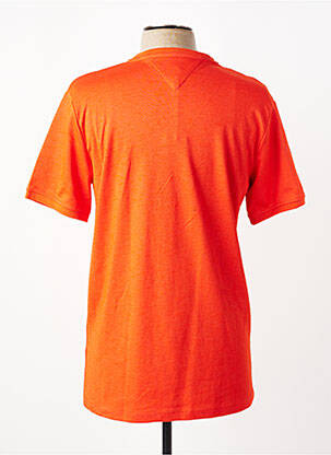 Tricou elasticitate mâneci scurte portocaliu CAMBERABERO bărbat