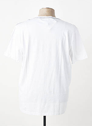 Tricou elasticitate mâneci scurte alb CAMBERABERO bărbat