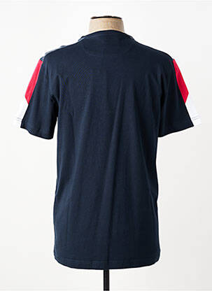 Tricou broderie mâneci scurte negru CAMBERABERO bărbat