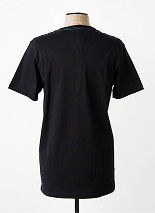 Tricou broderie mâneci scurte negru CAMBERABERO bărbat