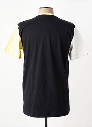 Tricou broderie mâneci scurte negru CAMBERABERO bărbat