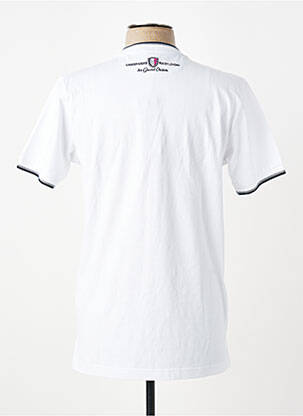 Tricou elasticitate mâneci scurte alb CAMBERABERO bărbat