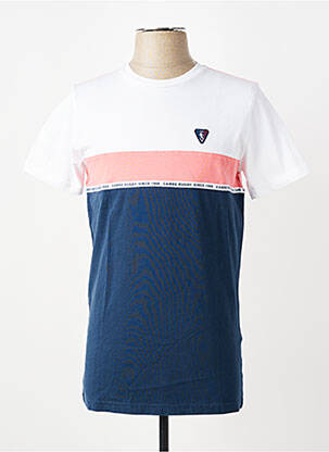 Tricou elasticitate mâneci scurte alb CAMBERABERO bărbat