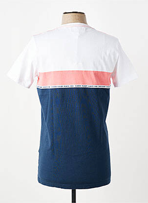 Tricou elasticitate mâneci scurte alb CAMBERABERO bărbat