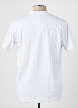 Tricou elasticitate mâneci scurte alb CAMBERABERO bărbat