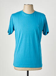 Tricou broderie mâneci scurte verde BILL TORNADE bărbat