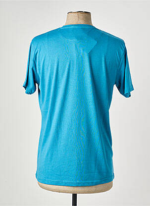 Tricou broderie mâneci scurte verde BILL TORNADE bărbat