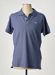 Polo elasticitate mâneci scurte albastru deschis TOMMY HILFIGER bărbat