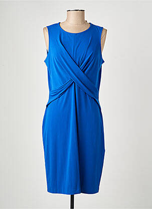 Rochie midi fără mâneci fără mâneci albastru BROOKS BROTHERS femeie