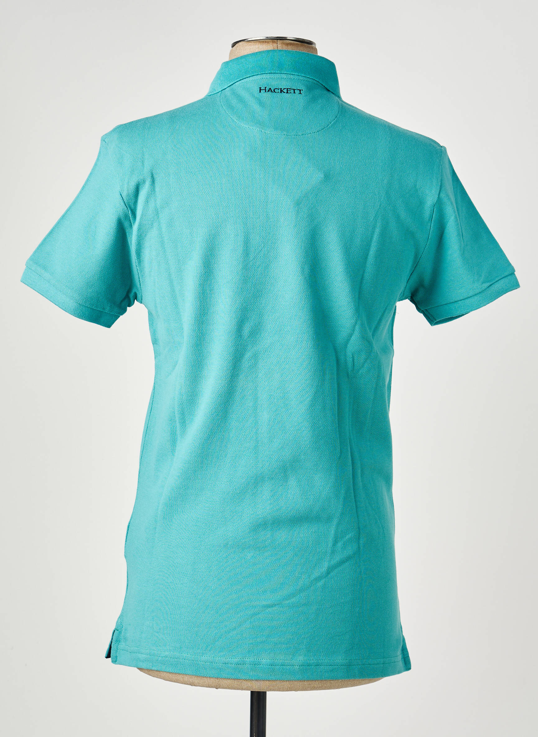 Polo elasticitate mâneci scurte verde HACKETT bărbat