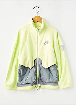 Polar croială dreaptă verde NIKE băiat