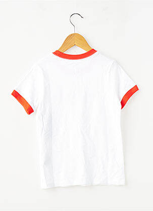 Tricou croială dreaptă mâneci scurte alb NIKE fată