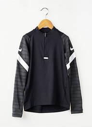 Hanorac elasticitate mâneci lungi negru NIKE băiat