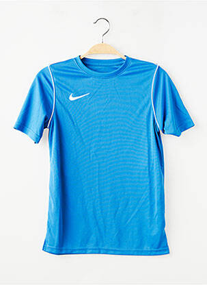 Tricou croială dreaptă mâneci scurte albastru NIKE băiat
