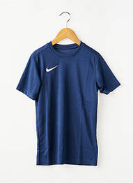 Tricou croială dreaptă mâneci scurte albastru NIKE băiat