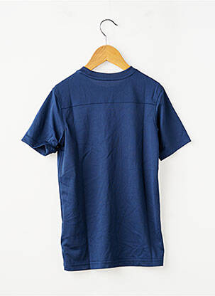 Tricou sport fotbal mâneci scurte albastru NIKE băiat