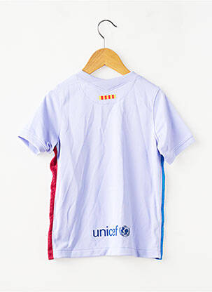Tricou sport fotbal mâneci scurte violet NIKE băiat