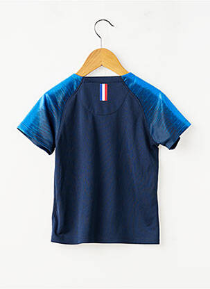 Tricou croială dreaptă mâneci scurte albastru NIKE băiat