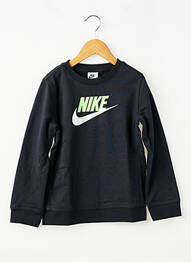 Hanorac serigrafie mâneci lungi negru NIKE copil