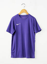 Tricou sport multisport mâneci scurte violet NIKE copil