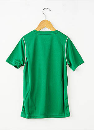 Tricou sport fotbal mâneci scurte verde NIKE băiat