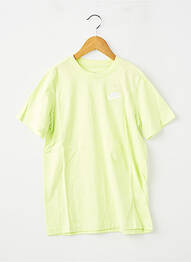 Tricou croială dreaptă mâneci scurte verde NIKE băiat
