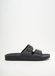 Mulete/saboți țesătură satinată toc plat până la 3 cm negru CACATOÈS femeie