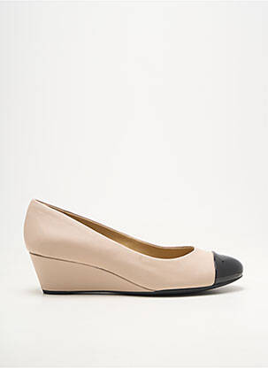 Pantofi cu toc toc de 4 la 6 cm bej GEOX femeie