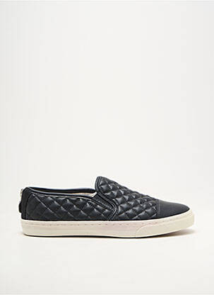 Slip-on-uri vârf rotund toc plat până la 3 cm negru GEOX femeie