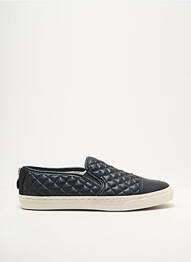 Slip-on-uri vârf rotund toc plat până la 3 cm negru GEOX femeie