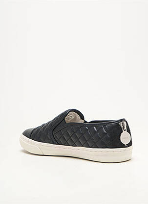 Slip-on-uri vârf rotund toc plat până la 3 cm negru GEOX femeie