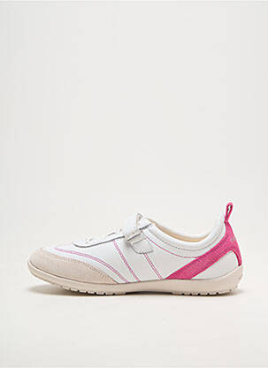 Adidași închidere cu arici vârf rotund roz GEOX fată