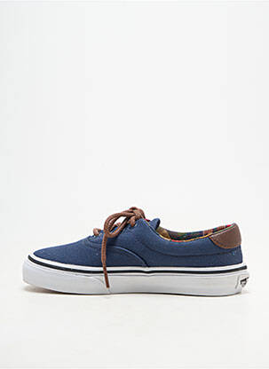 Adidași închidere cu șireturi vârf rotund albastru VANS băiat