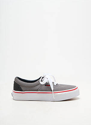 Adidași închidere cu șireturi vârf rotund gri VANS băiat