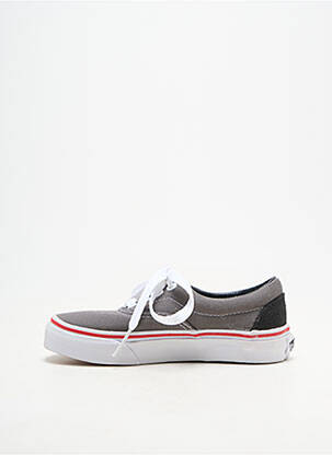 Adidași închidere cu șireturi vârf rotund gri VANS băiat