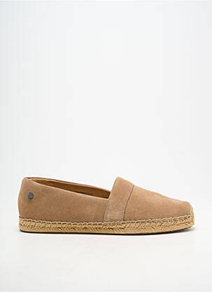 Espadrile vârf rotund toc plat până la 3 cm bej UGG femeie