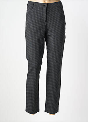 Pantalon slim țesătură poplin mărime normală negru ATELIER GARDEUR femeie