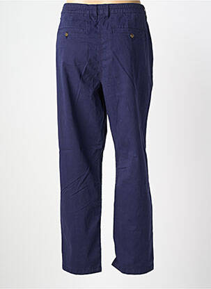 Pantalon chino țesătură poplin mărime normală albastru ARMOR LUX femeie