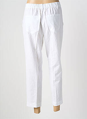 Pantalon 7/8 talie elastică mărime normală alb GERRY WEBER femeie