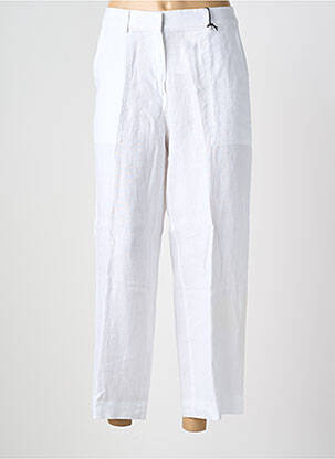 Pantalon 7/8 talie cu cleme mărime normală alb GERRY WEBER femeie