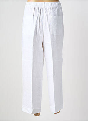 Pantalon 7/8 talie cu cleme mărime normală alb GERRY WEBER femeie