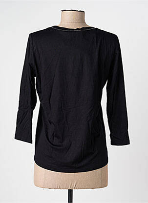 Tricou mâneci 3/4 mâneci 3/4 negru FRANK WALDER femeie