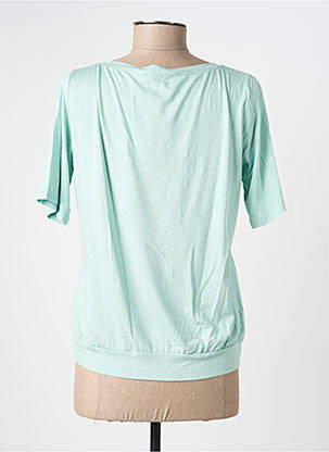Tricou elasticitate mâneci scurte verde FRANK WALDER femeie