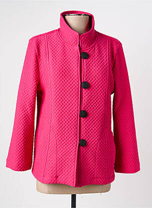 Jachete casual buzunare roz DOLCEZZA femeie