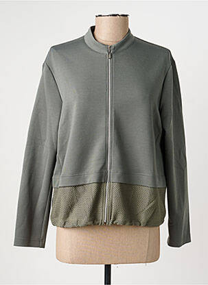 Jachete casual guler rotund verde FRANK WALDER femeie
