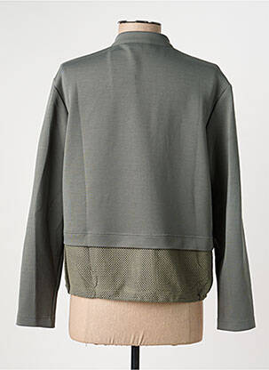 Jachete casual guler rotund verde FRANK WALDER femeie