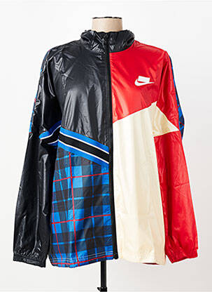 Jachete casual croială dreaptă negru NIKE femeie