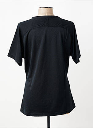 Tricou croială cambrată mâneci scurte negru NIKE femeie
