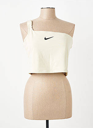 Top elasticitate fără mâneci galben NIKE femeie